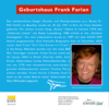 Gedenktafel Frank Farian