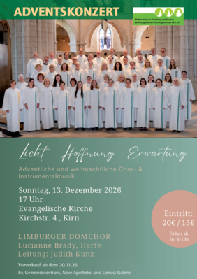 Plakat Adventskonzert