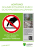 Warnhinweis Eichenprozessionsspinner