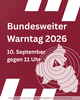 Plakat Warntag