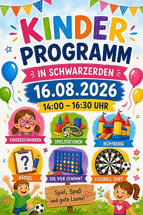 Plakat Kinderprogramm