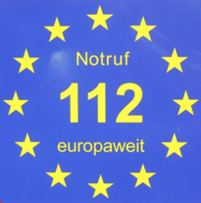 1-1-2 Europaweite Notrufnummer
