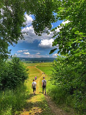 Menschen beim Wandern