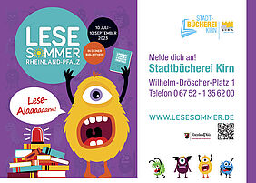 Plakat Lesesommer