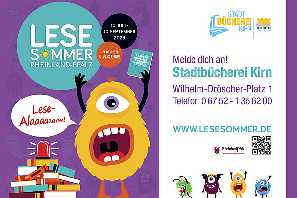 Plakat Lesesommer