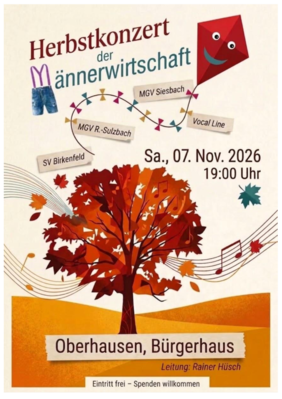 Herbstkonzert Oberhausen 2026