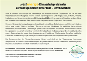 Westenergie-Klimaschutzpreis