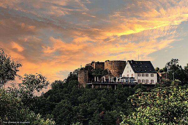 Ansicht der Kyrburg