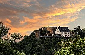 Ansicht der Kyrburg