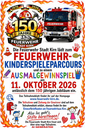 Plakat Kinderspieleparcours