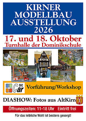 Plakat Modellbau 2026