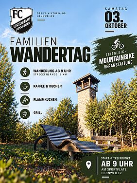 Plakat Familienwandertag