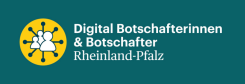 Logo Digitale Botschafterinnen & Botschafter Rheinland-Pfalz 