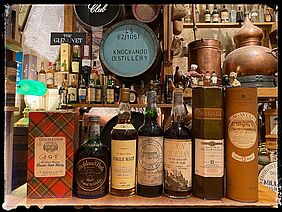 Whiskyflaschen aus der Sammlung