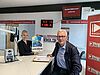 Joachim Fritz vom Stadtmarketing Kirner Land, im Studio von Antenne Bad Kreuznach