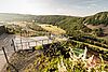 Blick auf den Nahe-Skywalk in St. Johannisberg