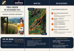 Flyer ProBier-Wanderung